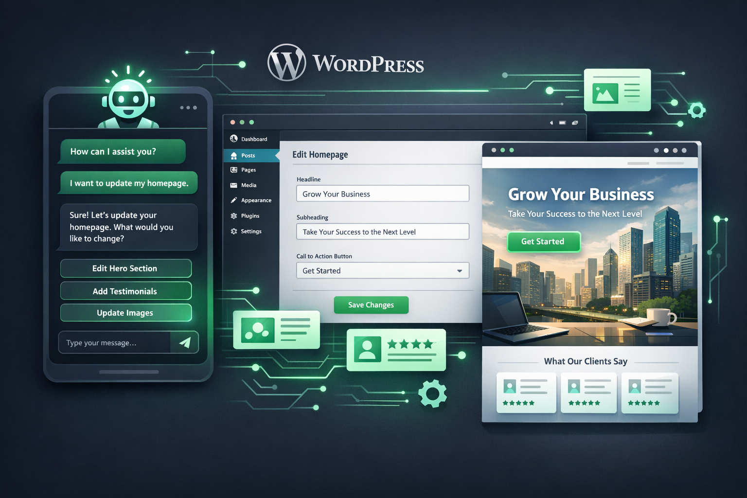 WordPress AI Assistant: How to Update Your Existing Site Without a ...