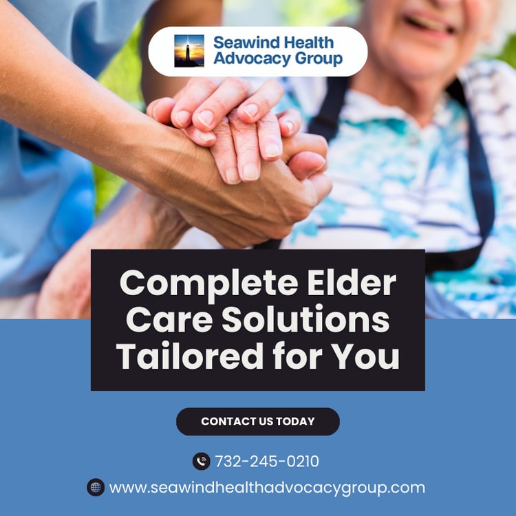 A flyer for a senior care facility