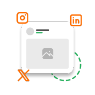 A graphical representation of the features