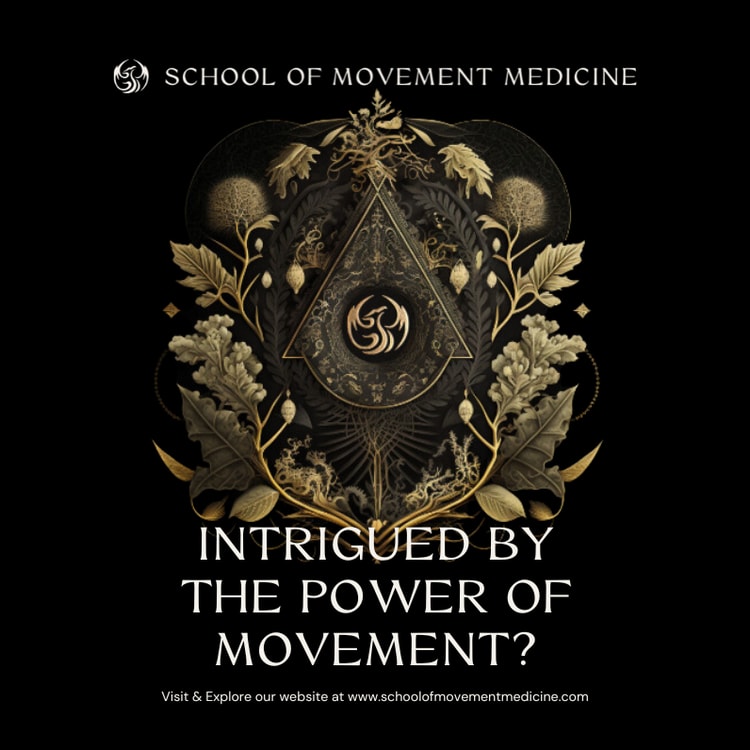 A black background with a gold triangle and leaves