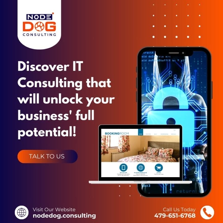 A cell phone and a laptop with a lock on it