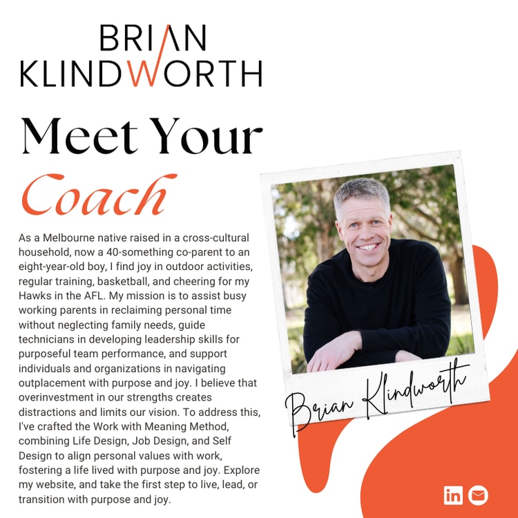 A brochure with a picture of a man smiling