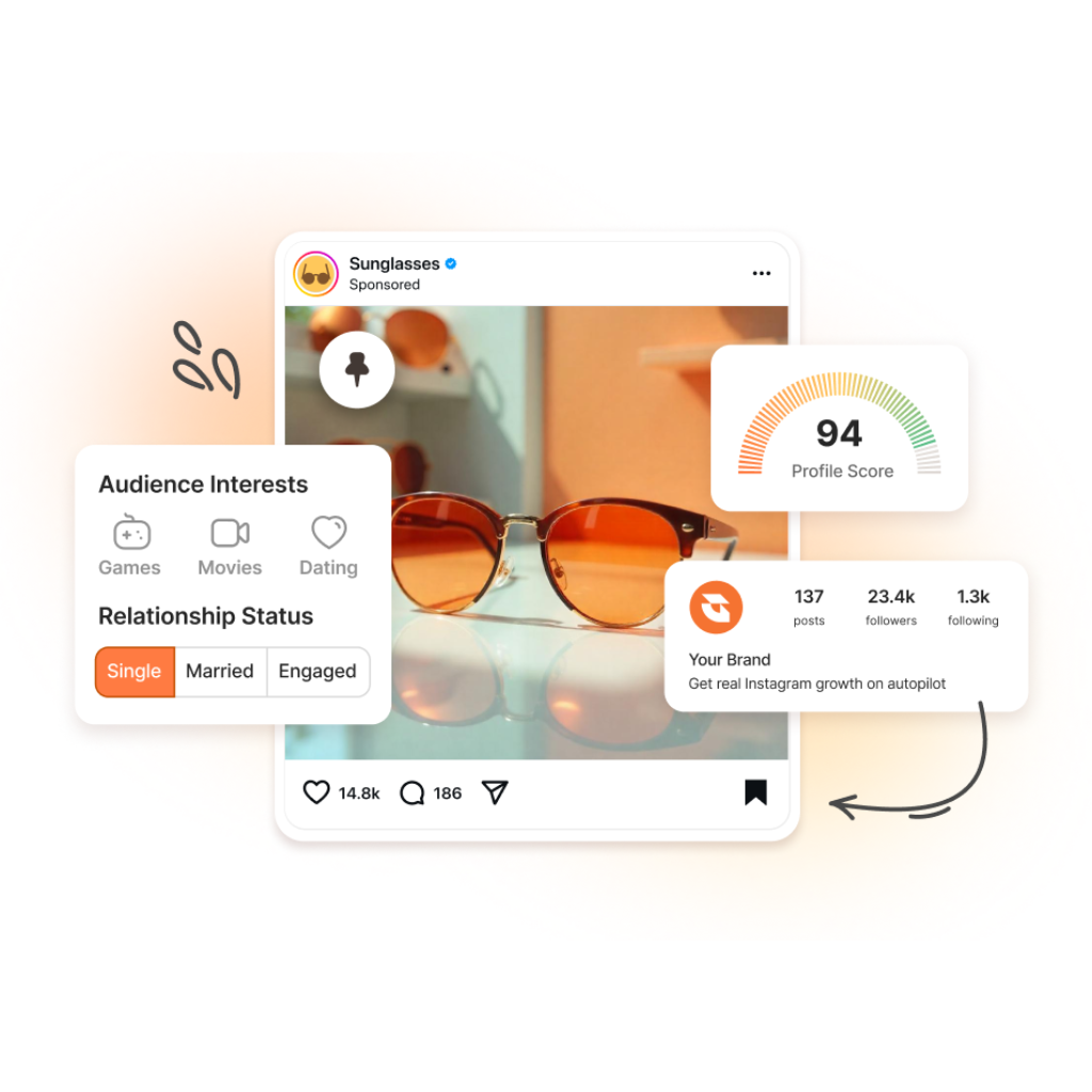 A pair of sunglasses sitting on top of each other