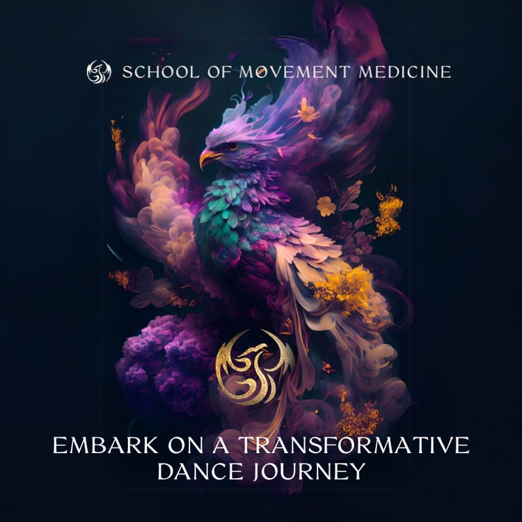 The cover of the album embark on a transformative dance journey