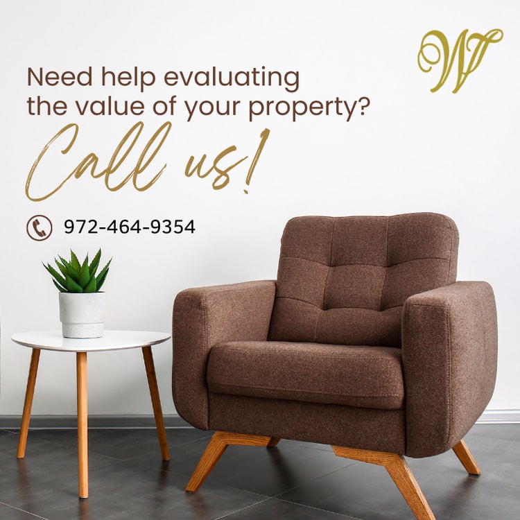 A chair and a table in a room