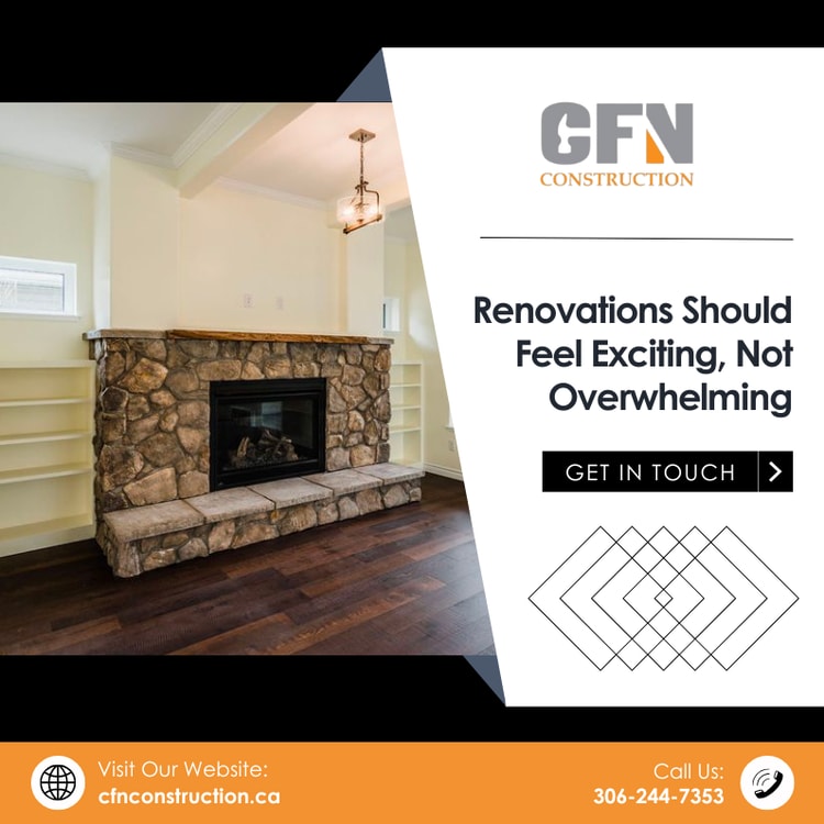 A living room with a fire place and a fireplace