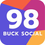 98 Buck Social Logo