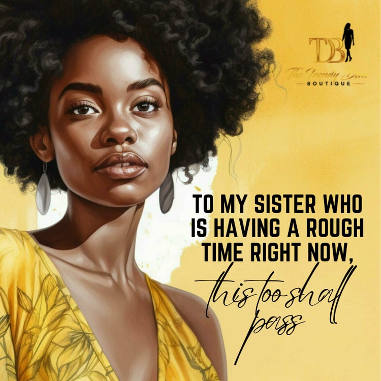 A painting of a woman with a quote on it