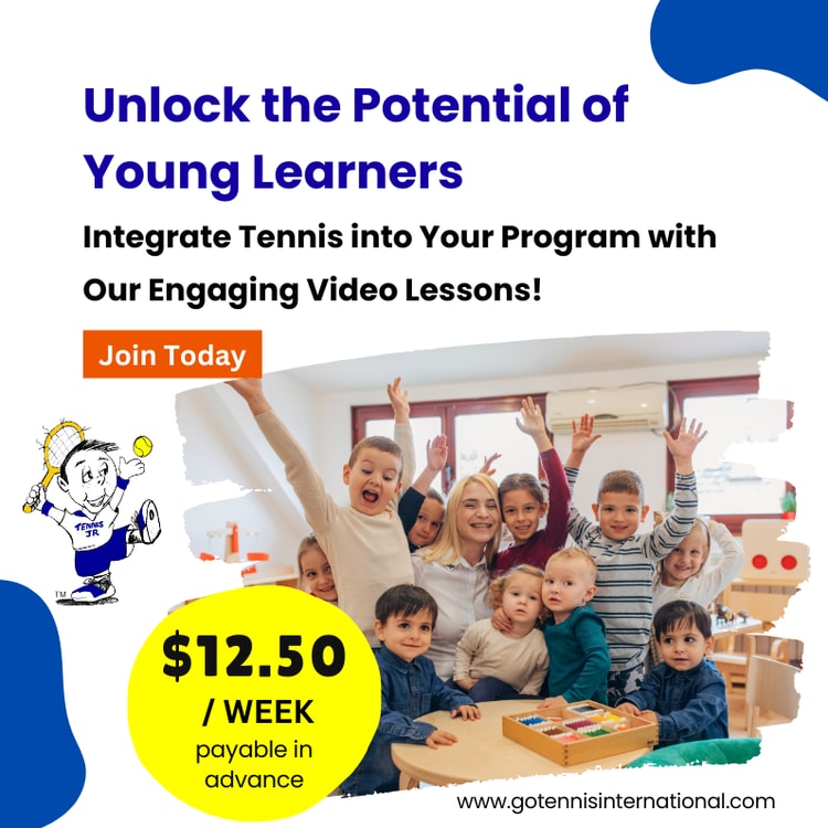 A group of children in front of a table