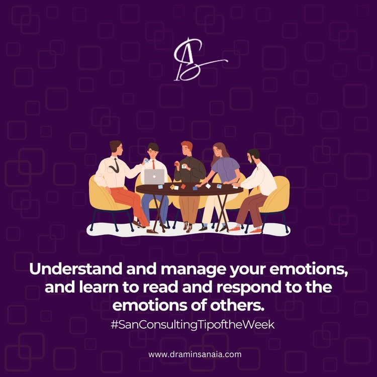 A group of people sitting around a table