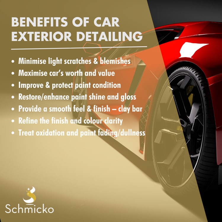 The benefits of car exterior detailing