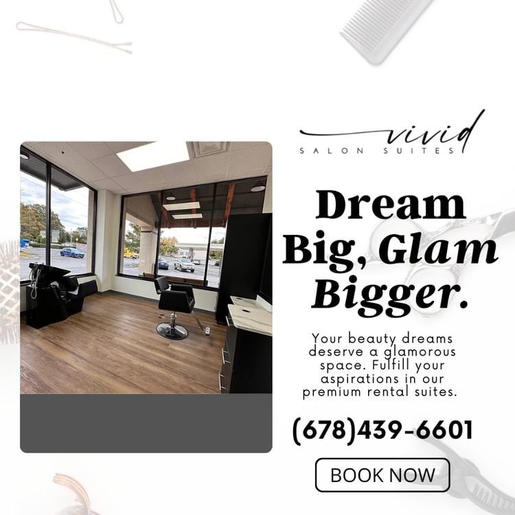 A hair salon ad for a hair salon