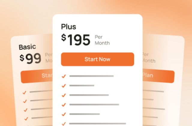 Plan options preview