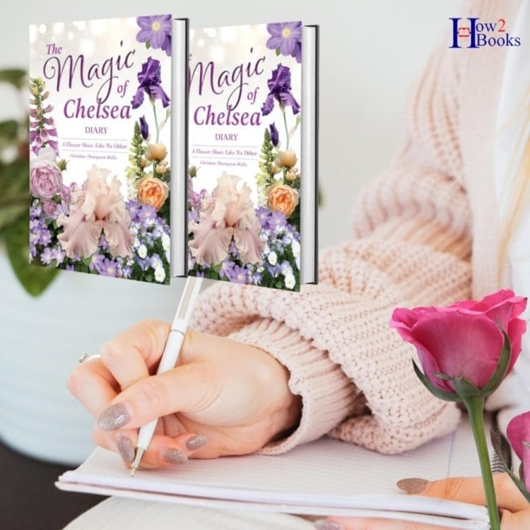 A woman is writing on a book with a pen