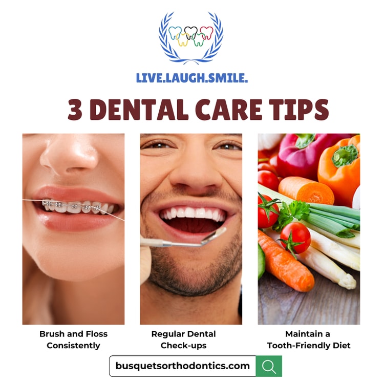 Three dental care tips for a healthy smile