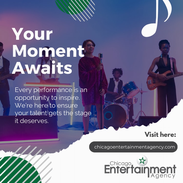 A flyer for a concert with a band