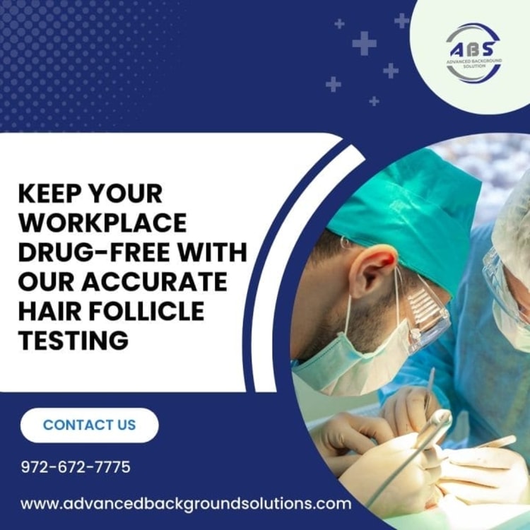 A poster with a doctor and a patient