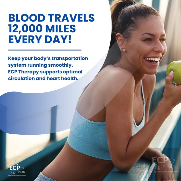 A woman holding a green apple and smiling