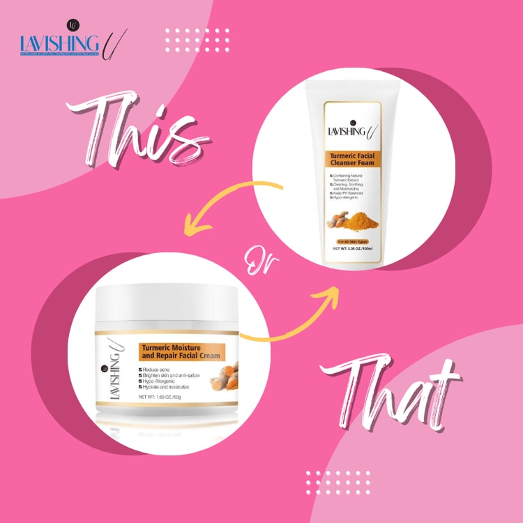 A pink background with the words this or that on it