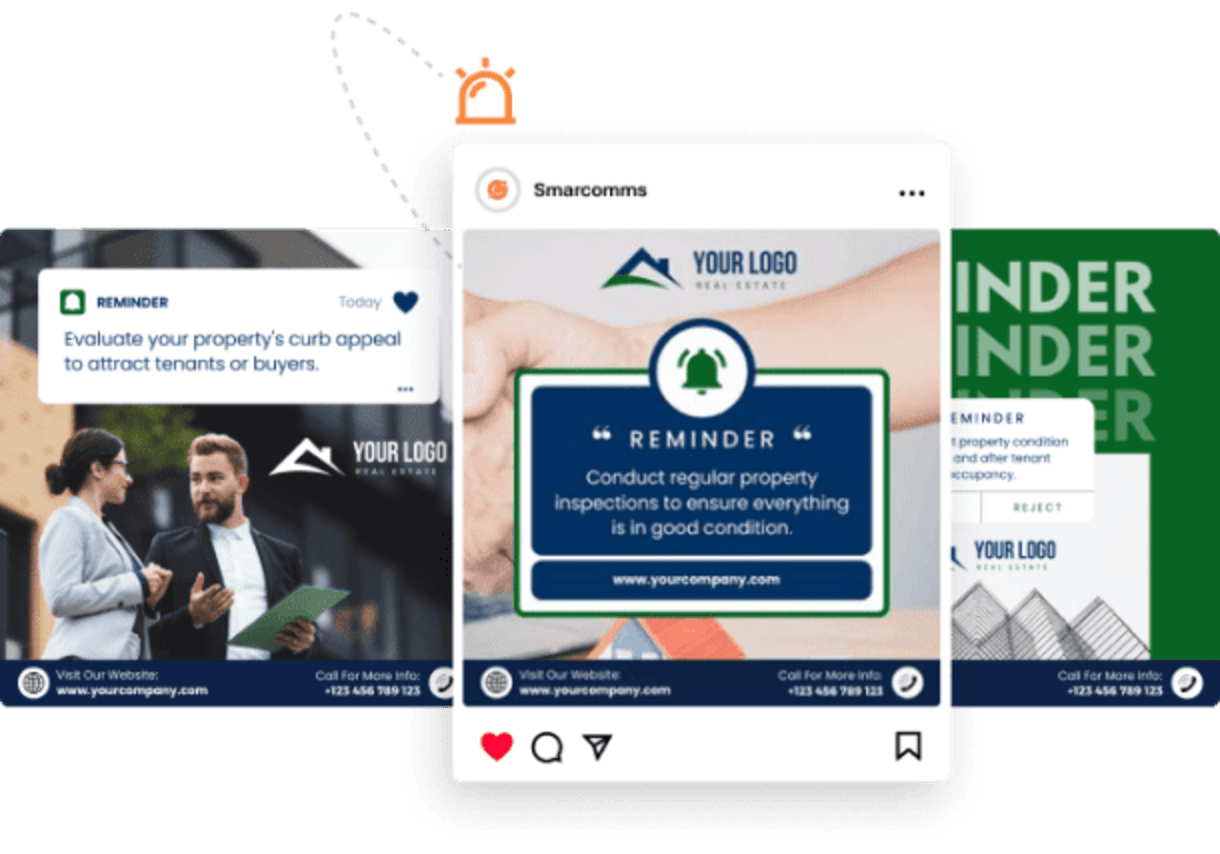 A graphical representation of the features