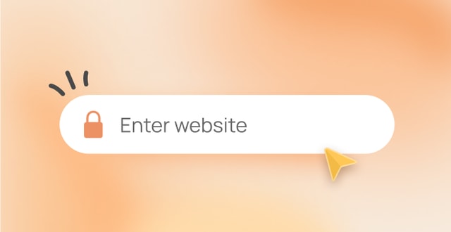 A white button with a lock on it