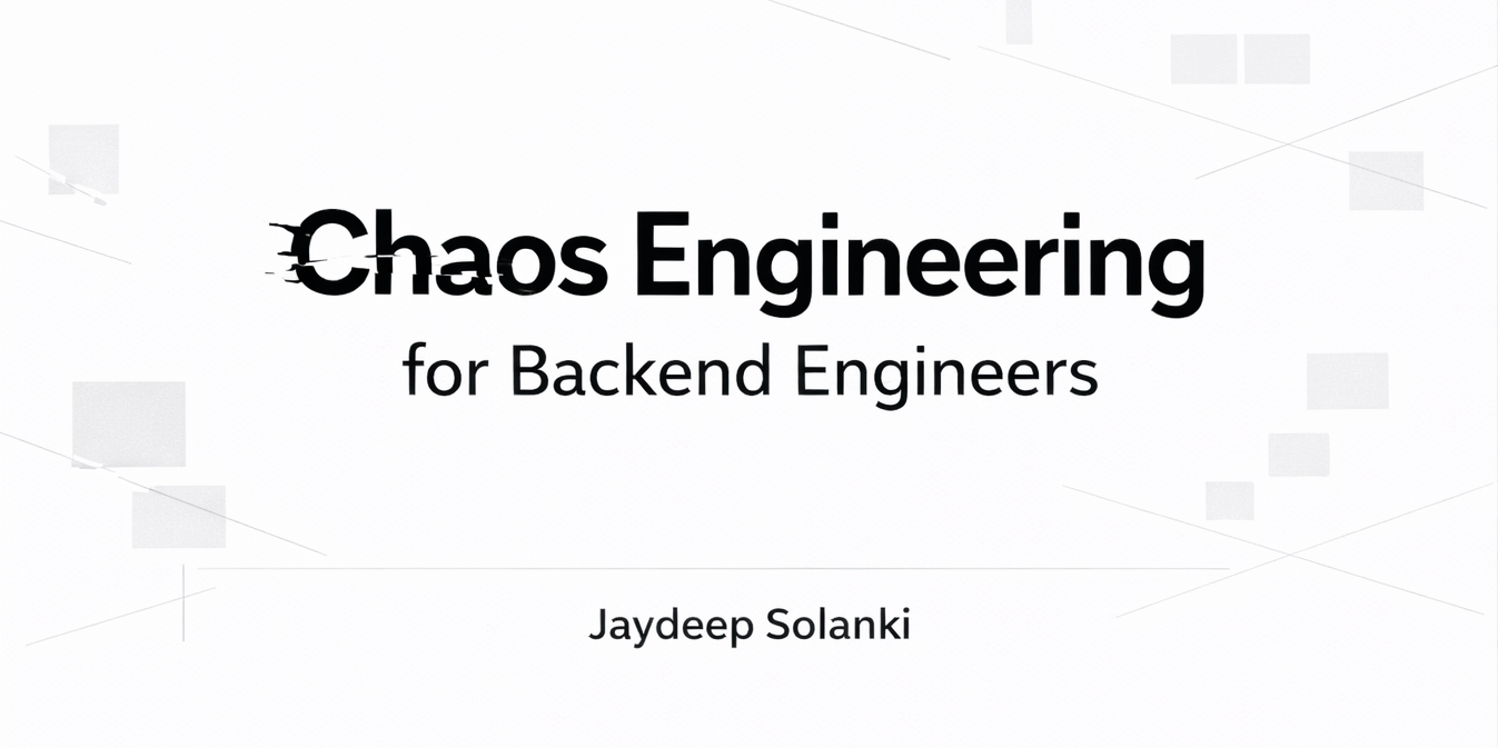 Cover image for Chaos Engineering for Backend Engineers