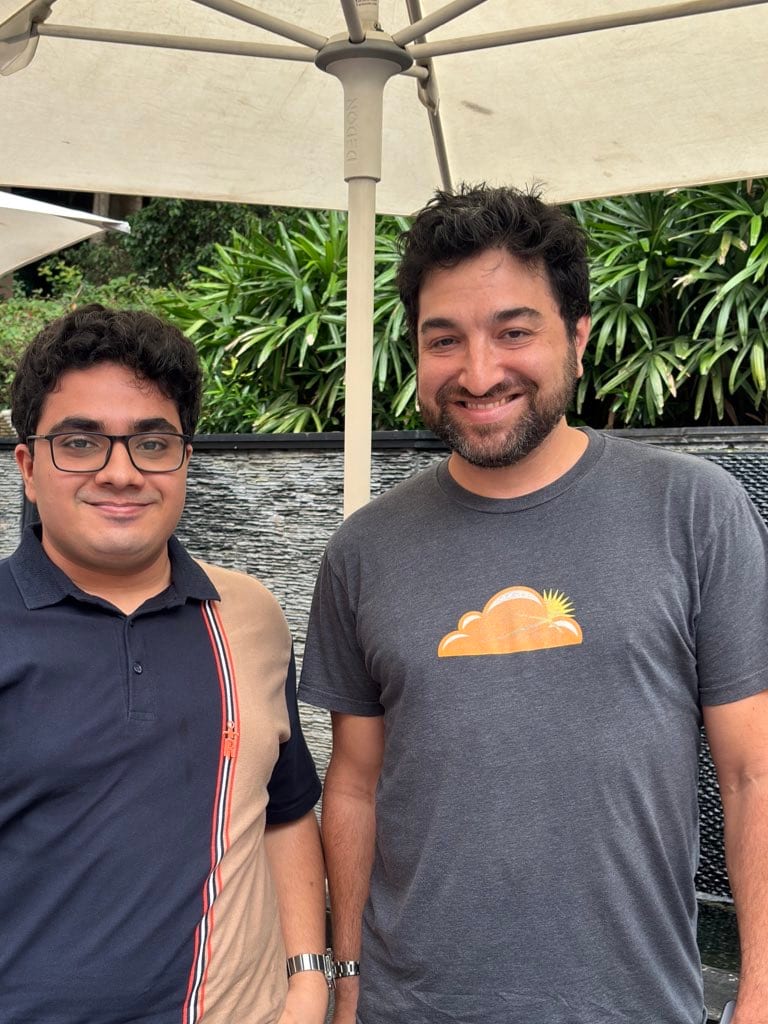 with the CTO of Cloudflare