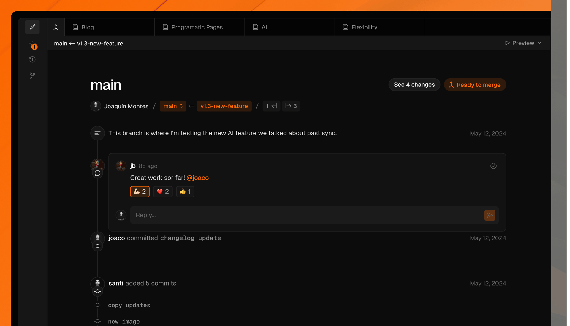 Fast, Collaborative, AI-Native Content Management
