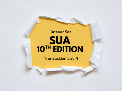 Full set of Accounting Solution for System Understanding Aid 10th Edition A