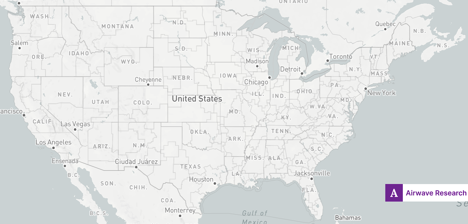 BEA map