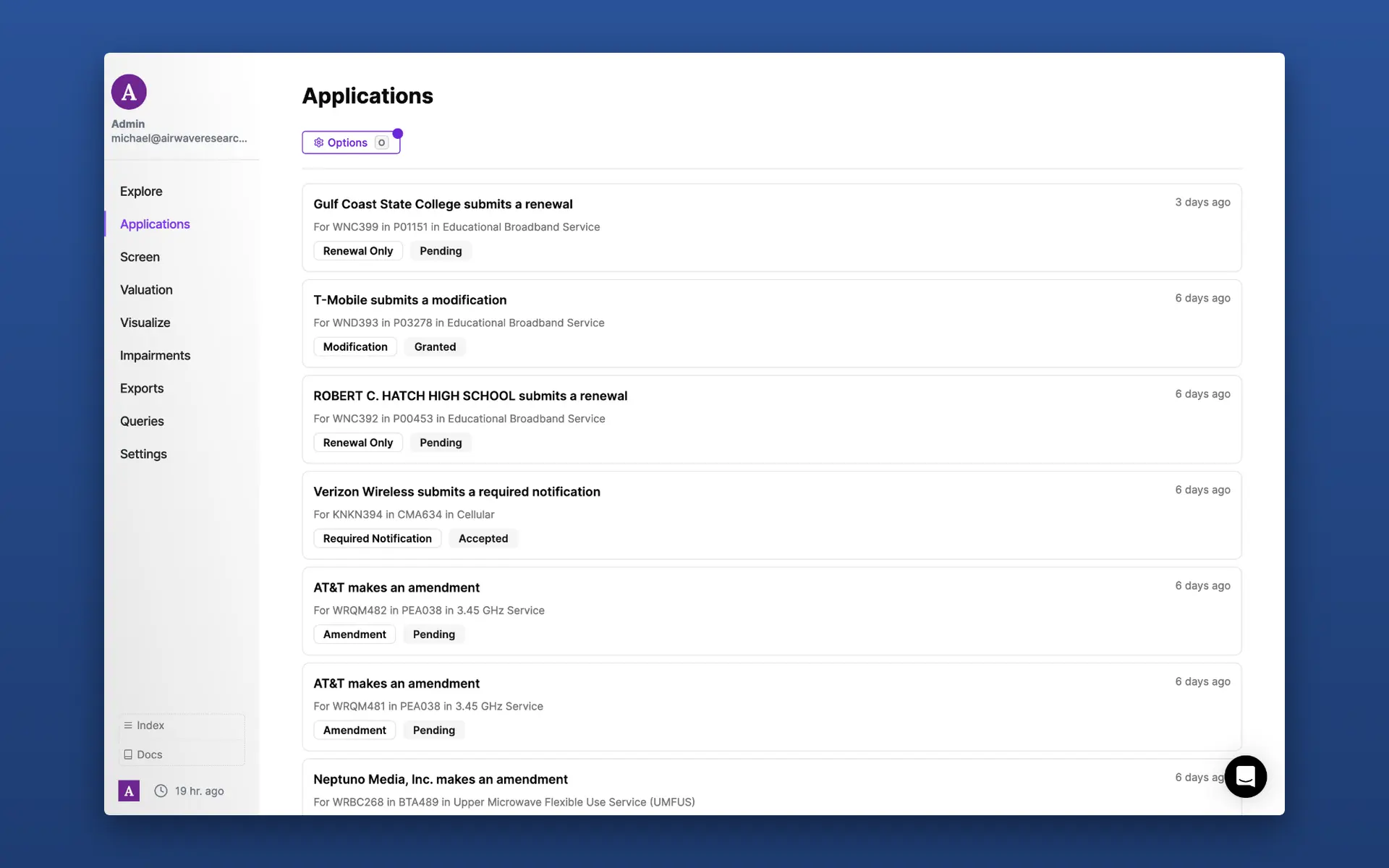 Cover Image for The Applications Module