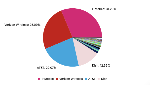 Dish Spectrum Market Share
