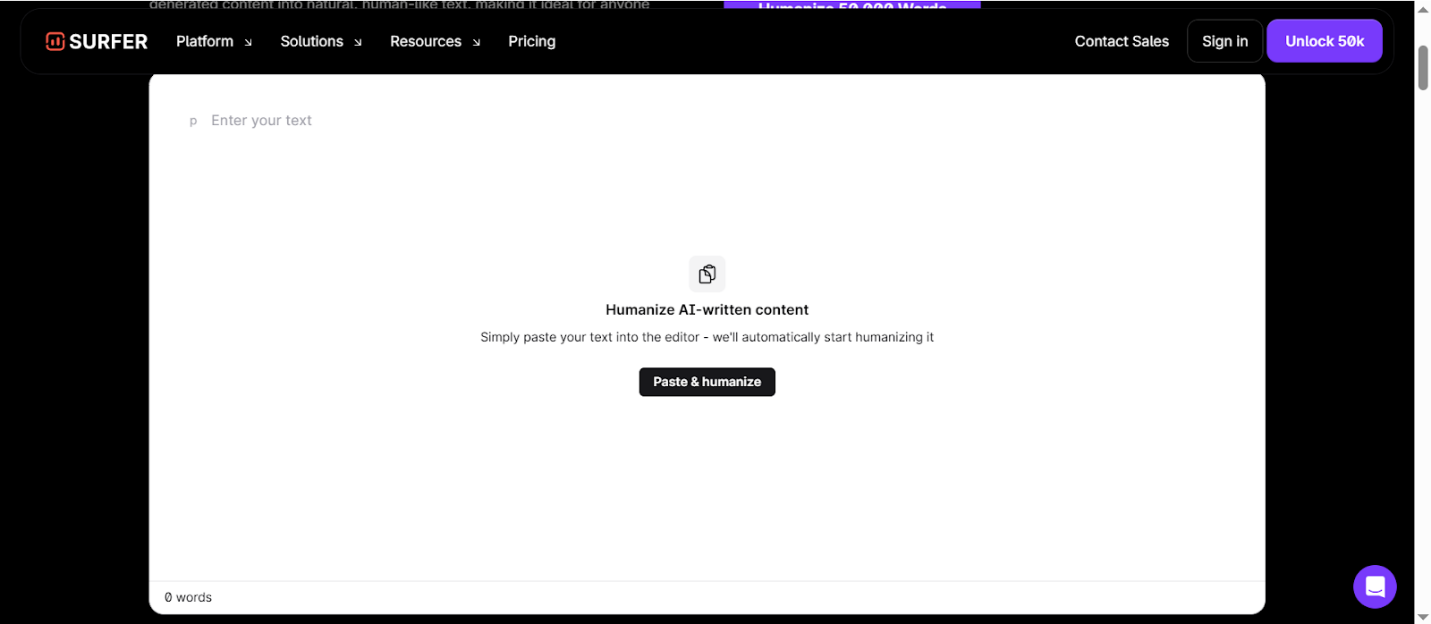 Source link: https://surferseo.com/ai-humanizer/