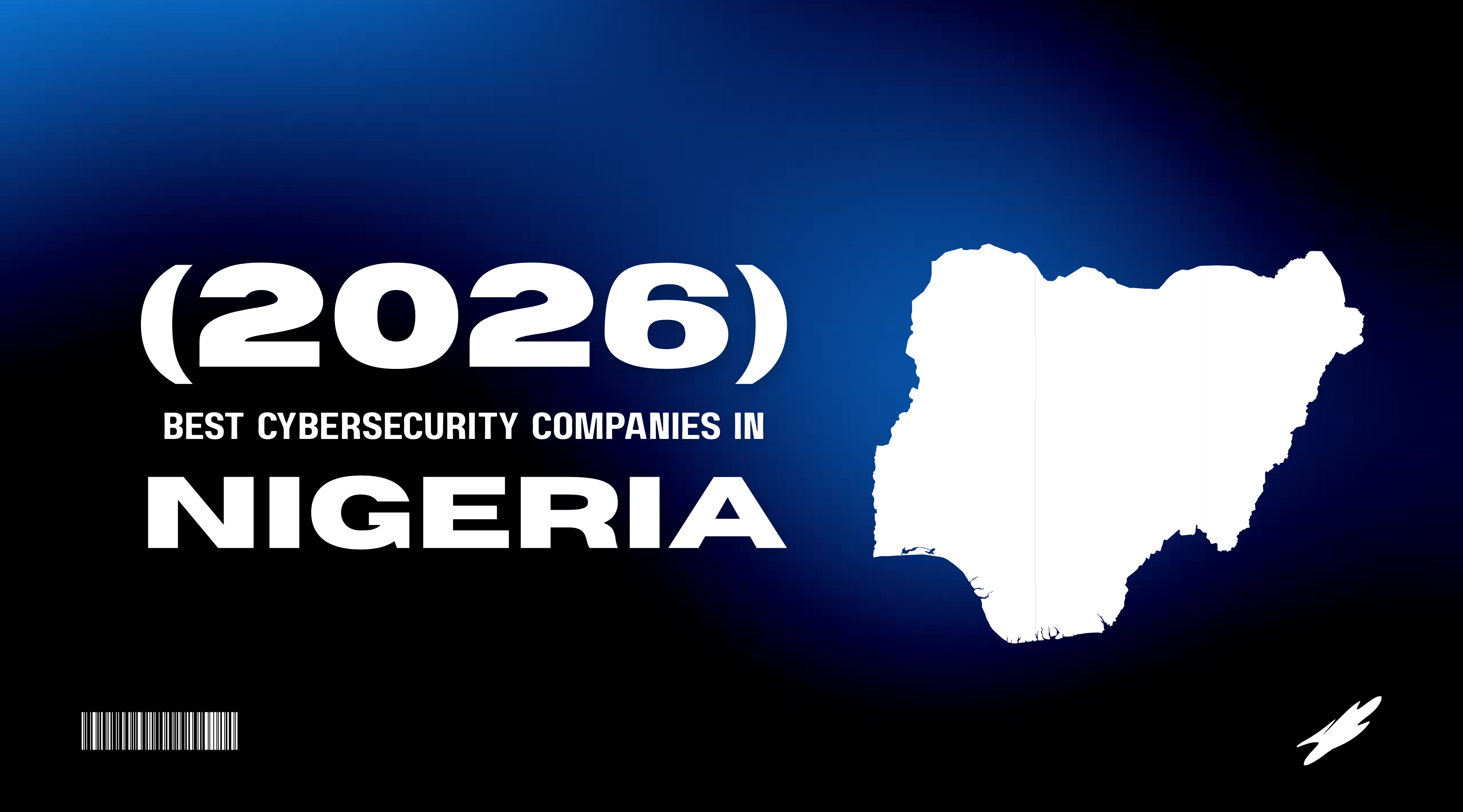 A blue and white poster with a map of the country