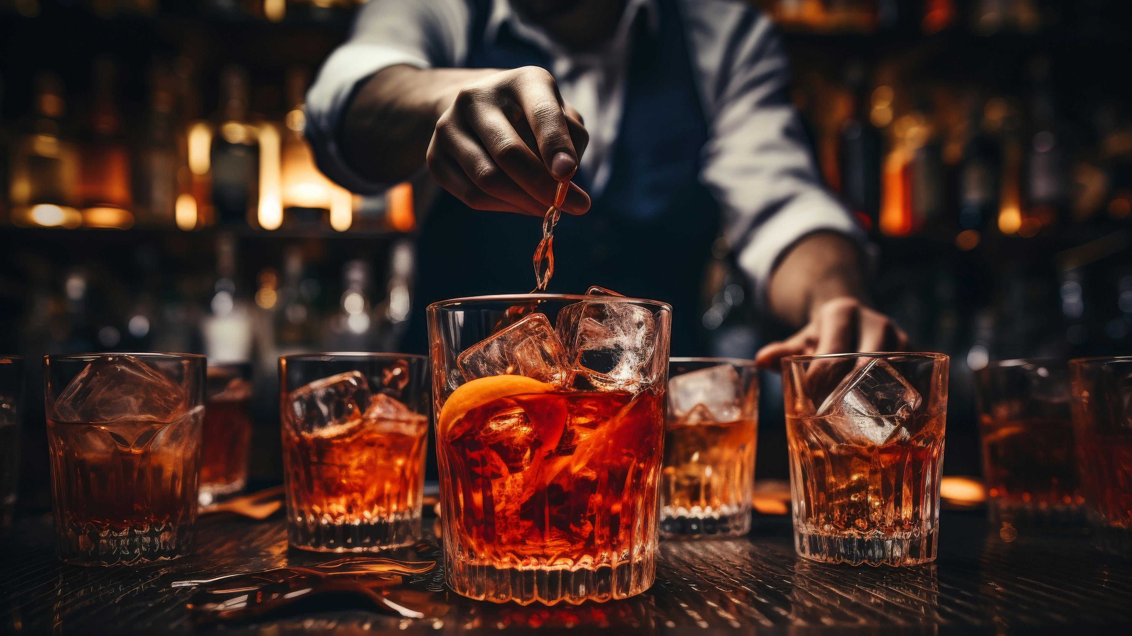 Cocktails at Vegas Pub Crawler
