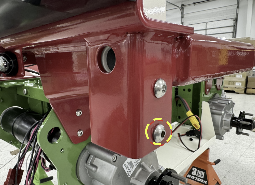 Lidar Hoop install - bolts