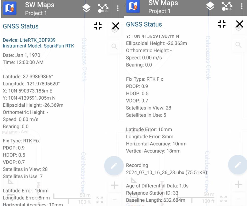 Maps Usage