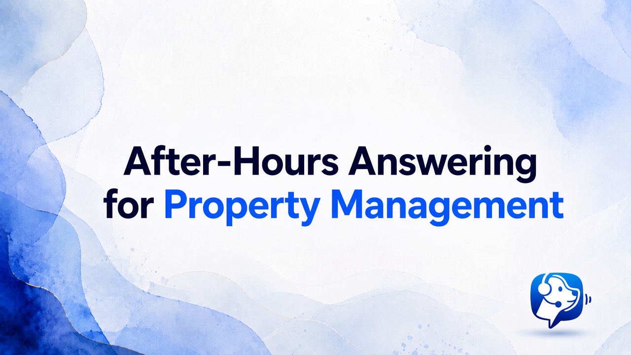 After-Hours Answering Service for Property Management