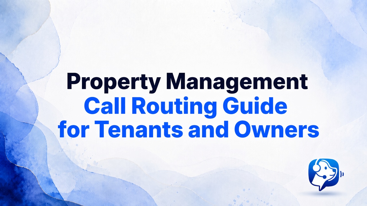 Property Management Call Routing for Tenants and Owners