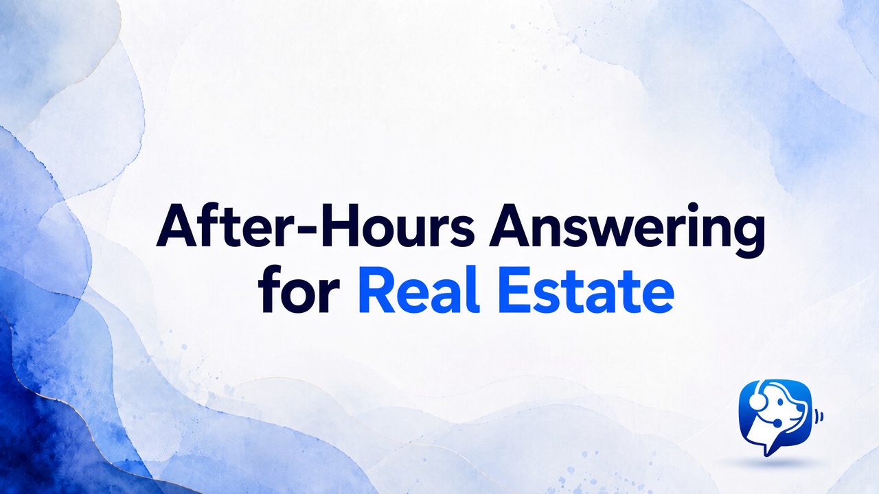 After-Hours Answering Service for Real Estate