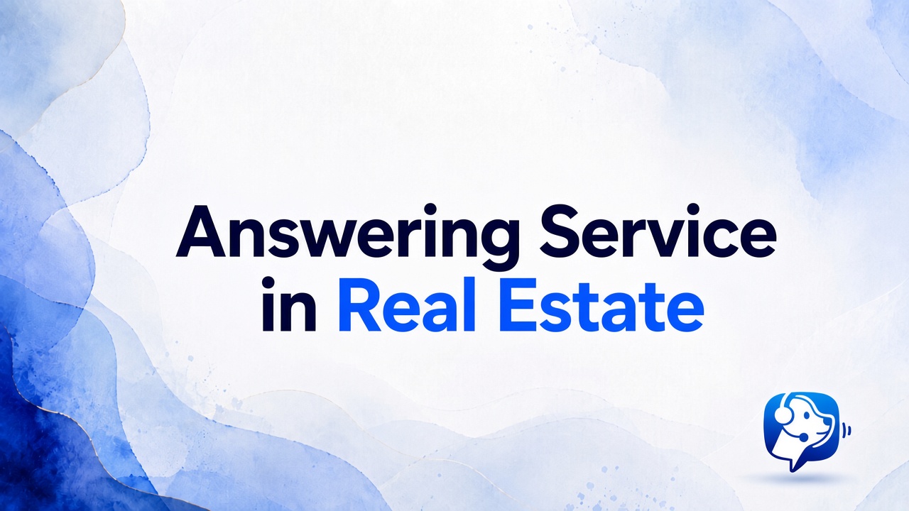 Answering Service in Real Estate