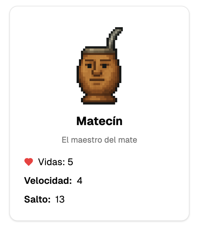 Matecín, uno de los personajes creados por un grupo
