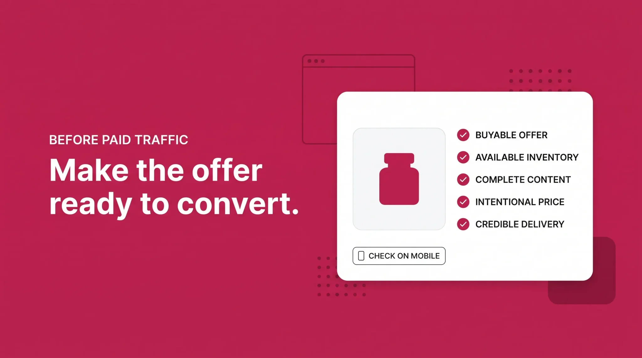 Amazon retail readiness banner