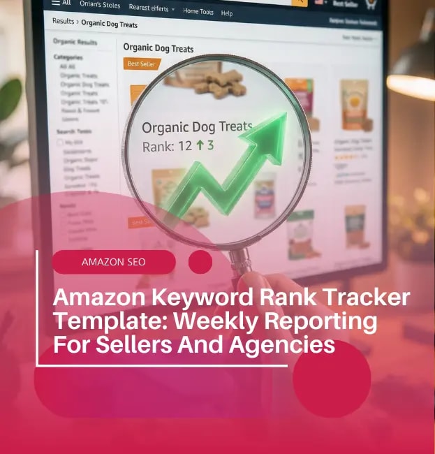 Amazon Keyword Rank Tracker Template: Weekly Reporting For Sellers And Agencies