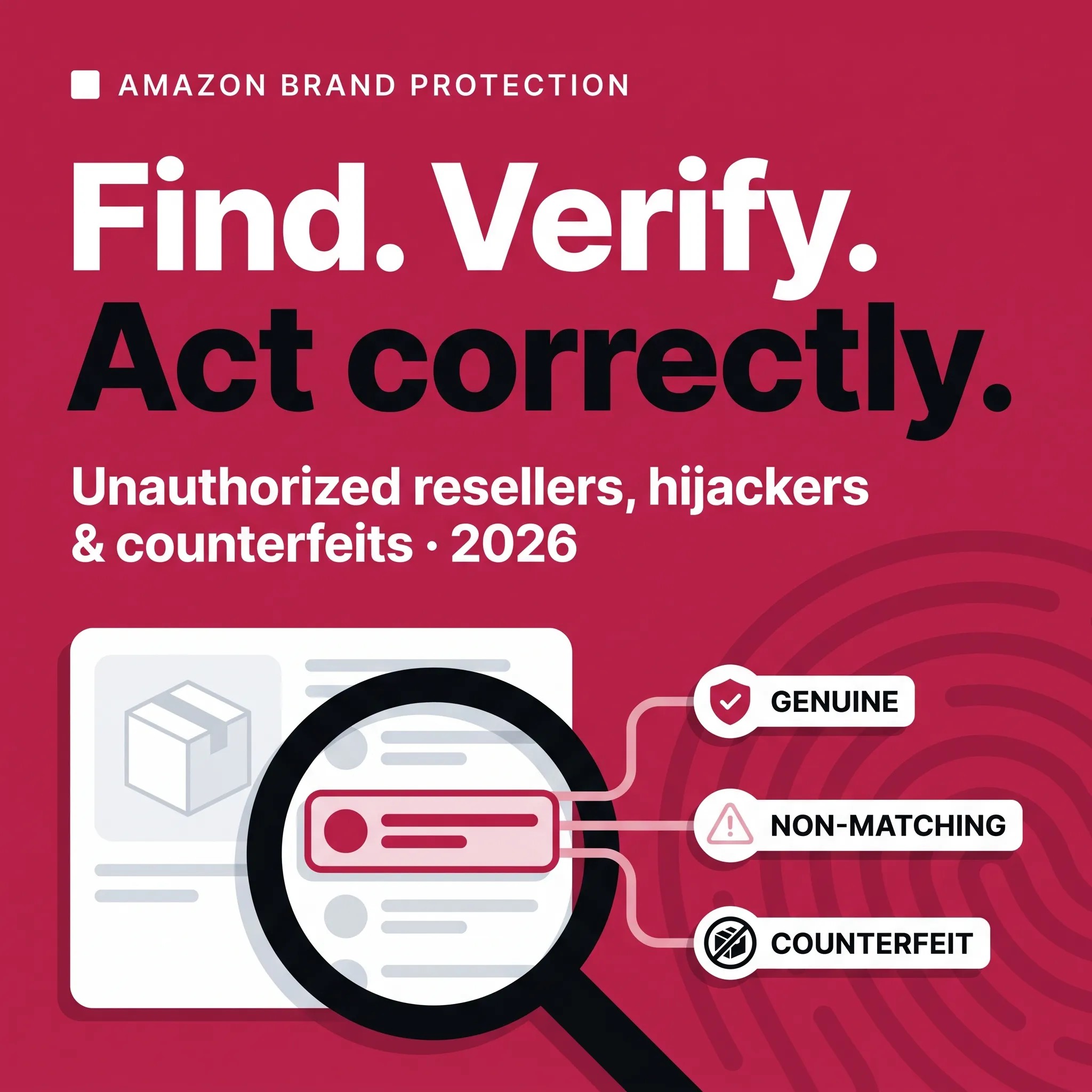 Amazon Brand Protection: How to Find, Monitor, and Act on Unauthorized Resellers