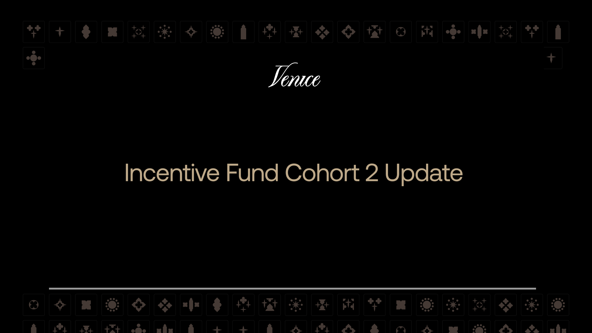 Incentive Fund Cohort 2 Update