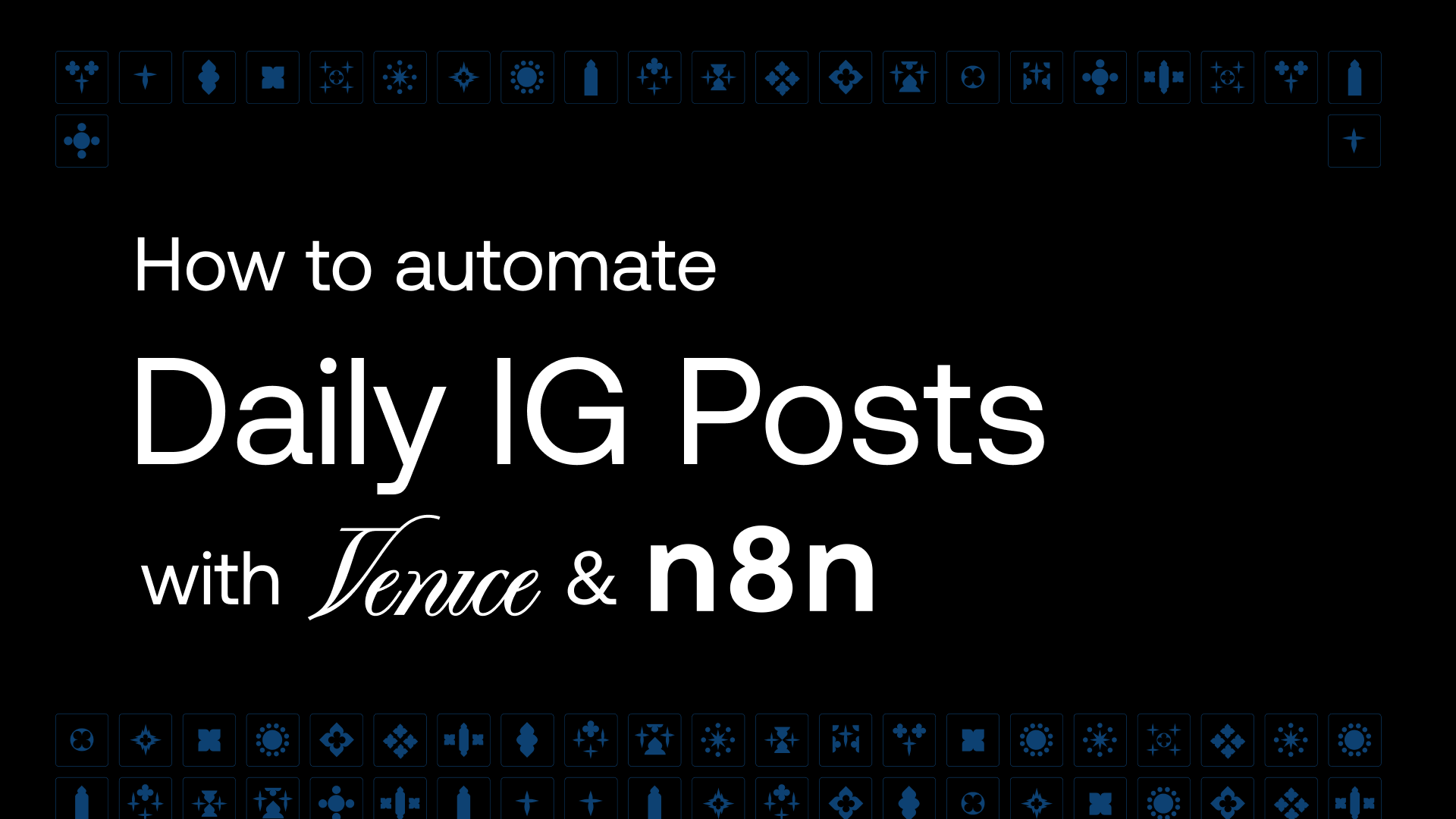 How to Automate Daily Instagram Posts with AI Using Venice and N8N