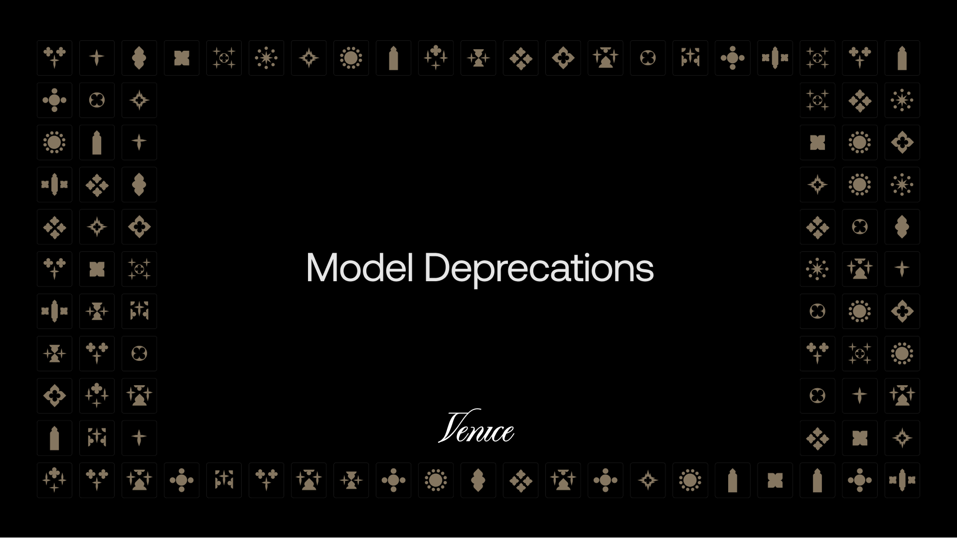 How Venice Approaches Model Deprecations in the Venice API