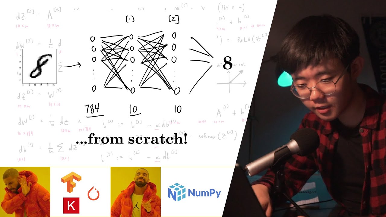 Building a neural network FROM SCRATCH