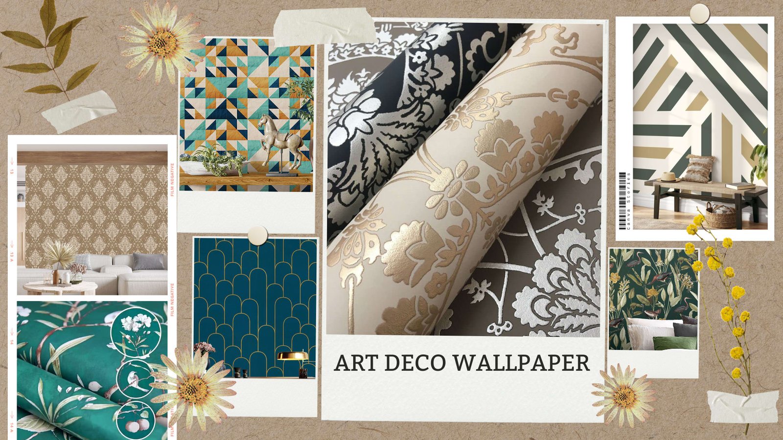 Art Deco Wallpaper Trends: 5 Stunning Designs for a Glamorous Home 
